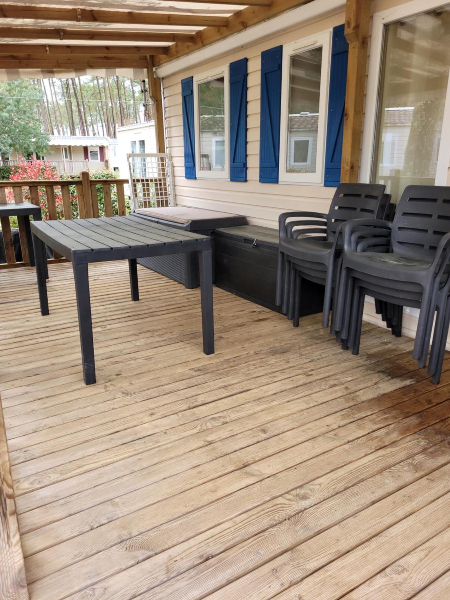 Mobil Home 6/8 Pers Les Dunes De Contis แซ็งต์-จูเลียง-อ็อง-บอร์ง ภายนอก รูปภาพ
